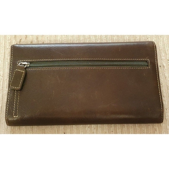 TUSK BROWN LEATHER WALLET - Picture 3 of 9